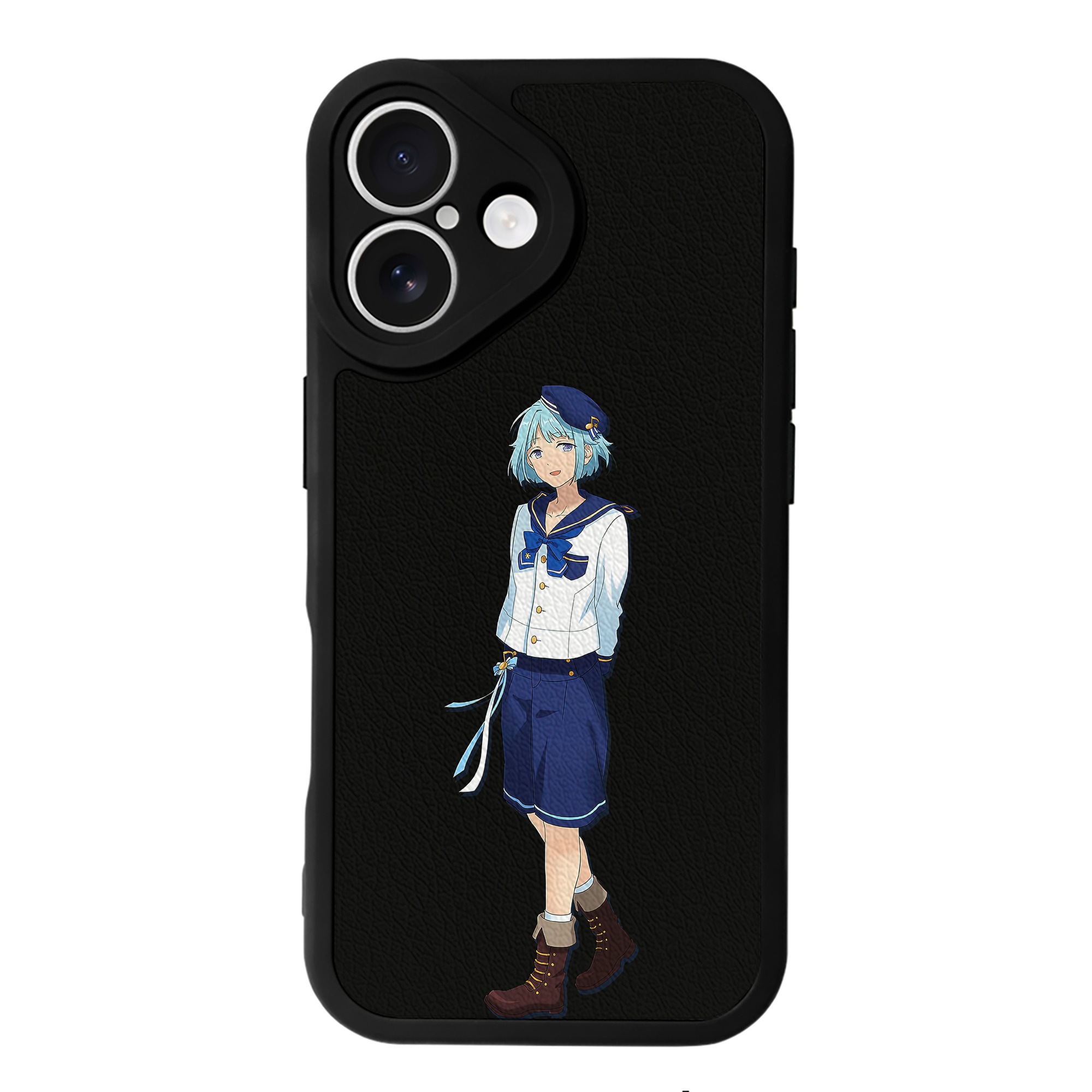 （画像用） あんさんぶるスターズ! Ensemble Stars 【iPhone 16シリーズ対応】シリコンスマホケース（レザー調） 材質：シリコン